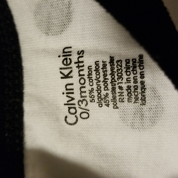 Calvin Klein Baby Girl's Polkadot Onesie - Picture 5 of 8